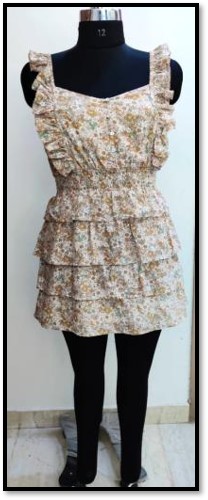 LAYERED MINI DRESS